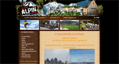 Desktop Screenshot of hotelalpin-murau.eu